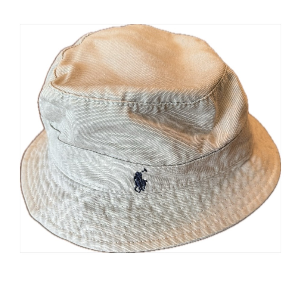 Ralph Lauren Cotton Chino Bucket Hat Cafe Tan